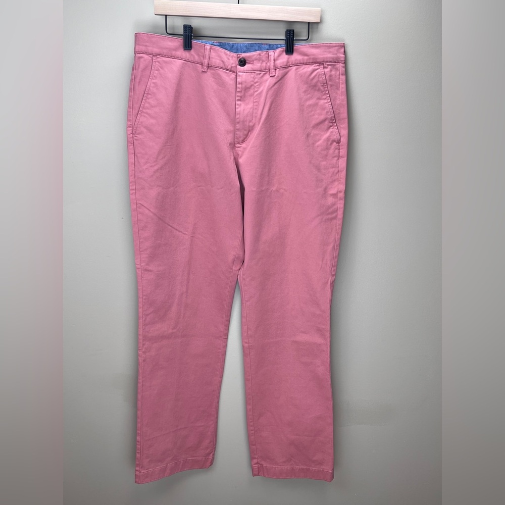 L.L. Bean Men's Natural Fit Salmon Khakis 36x32